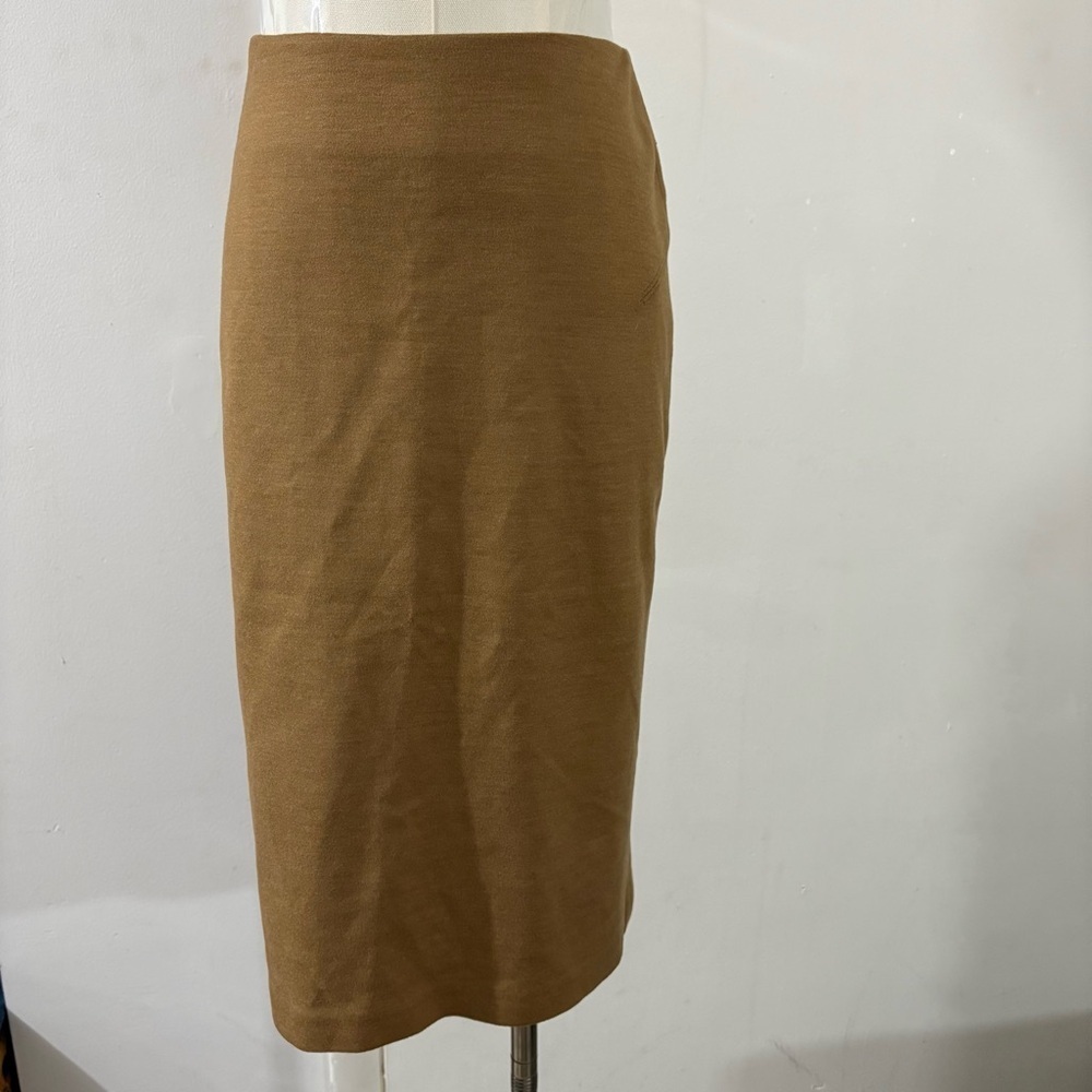BCBG MAXAZRIA Women’s Size 4 Brown Wool Blend Pencil Skirt